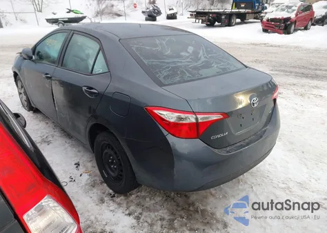 2016 Toyota Corolla Le из США, поврежденный, VIN 2T1BURHE7GC703452